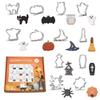 Halloween Stainless Steel Cookie Cutter Set