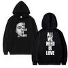 Singer Canserbero All We Need Is Love Song Double Sided print Hoodie Men women hip hop punk streetwear Unisex Fleece Sweatshirt
