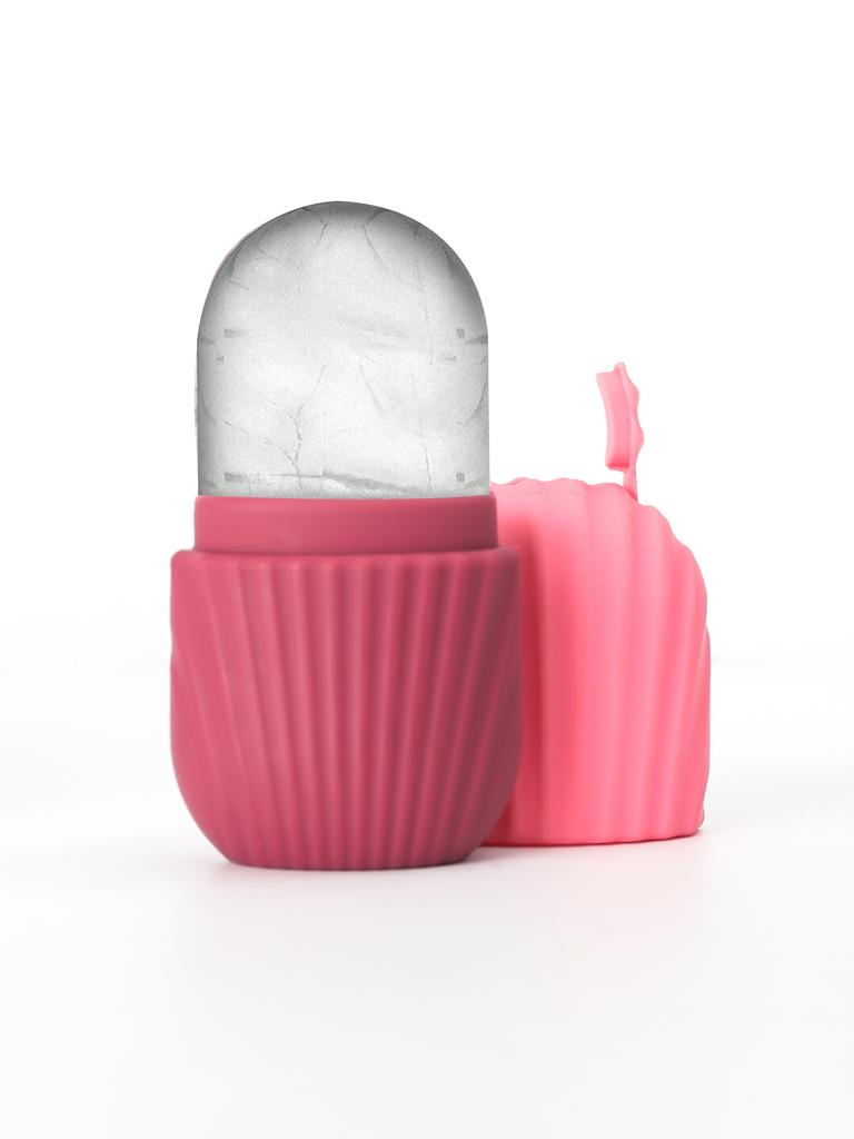 Ice Roller for Face and Eyes Silicone Ice Mold, Cooling and Firming Facial Skin Ice Roller Leak-proof Reusable Facial Care