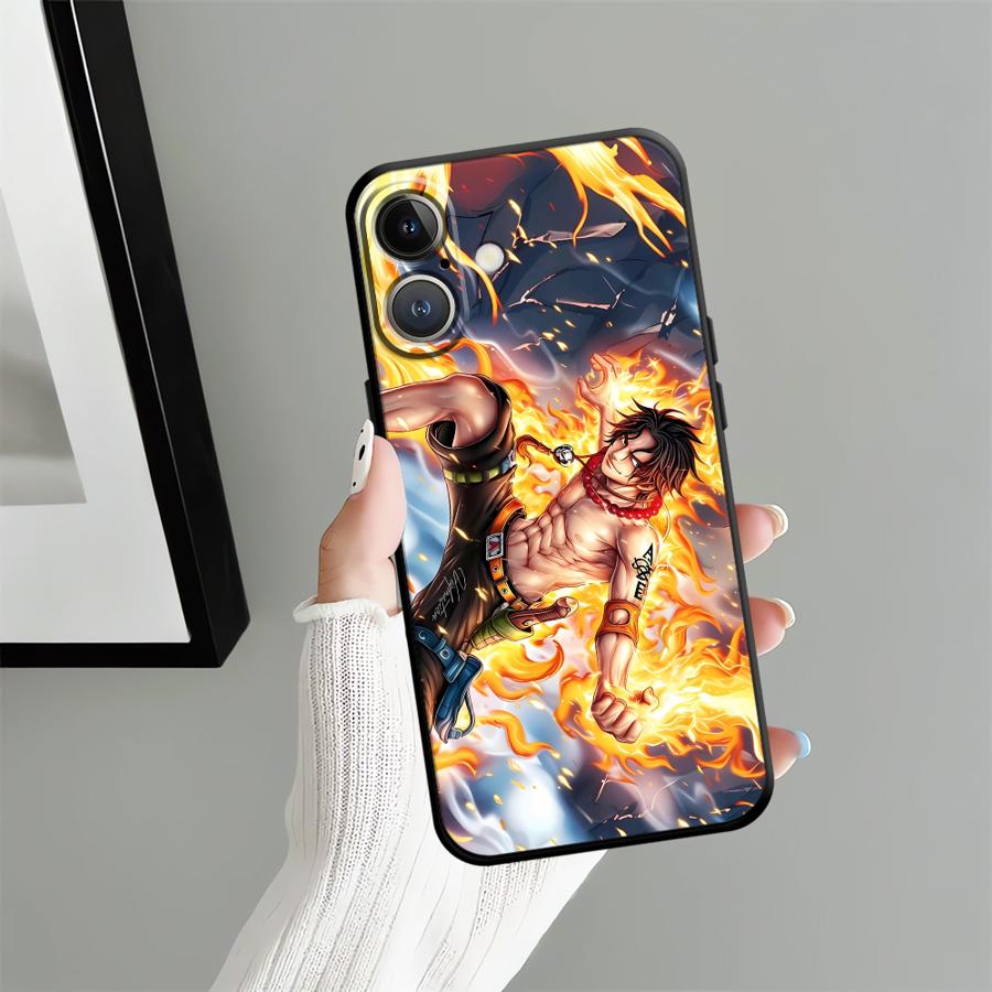 Cool Zoro Anime Funda Phone Cover Case for iPhone 11 12 17 16 Pro Max 7 8 17Air 15 Plus SE 14 13 Mini X XS XR