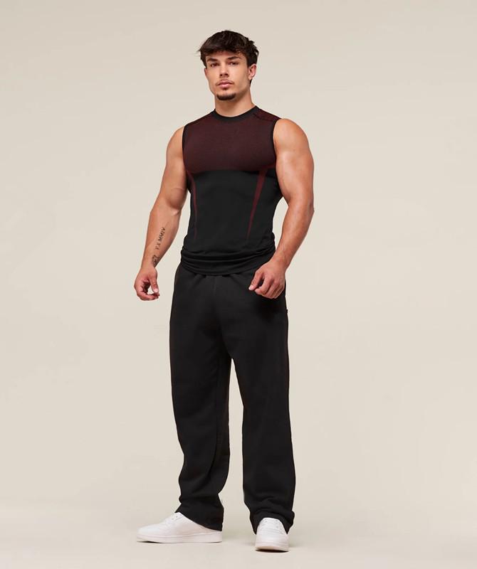 American Style Muscle Fitness Tank Top - Breathable Sleeveless Sportswear