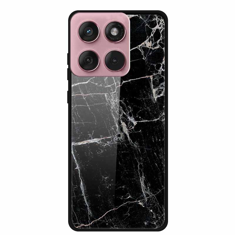 For Motorola Edge 60 60s 5G Case Hard Back Cover Tempered Glass Case For Motorola Edge 60 Fusion Phone Case Soft TPU Bumper Para