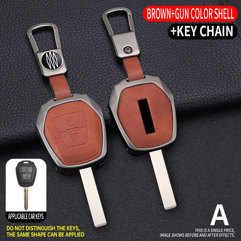 Compatible Straight-Key Case for Isuzu D-MAX/MU-X Remote Shell Pickup Buckle