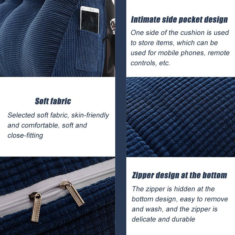 how to wash backrest pillow