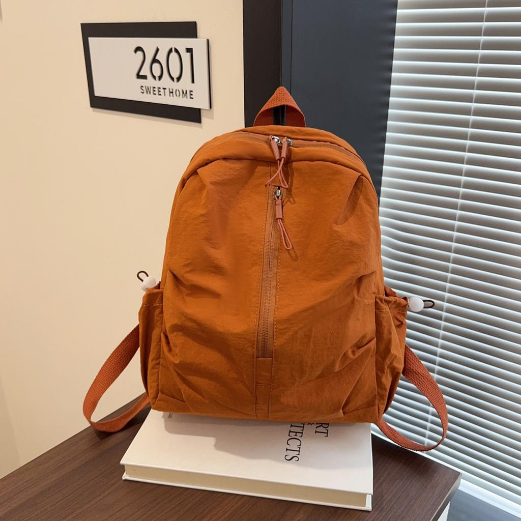 Schoolbag Casual Backpack Women's 1011 New Simple and Versatile Small Backpack Lightweight Travel Bag Student Multi-purpose Outdoor Schoolbag