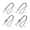Vintage Western Cowboy Bolo Tie Hexagram Stone Necktie Punk Lariat Necklace Costume Accessory Bolo Tie Western