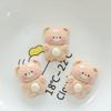 10Pcs New Cute Resin Bee Rabbit Monkey Little Bear Series Flat Back Fit Phone Deco Parts Embellishments For Hair Bows Accessorie