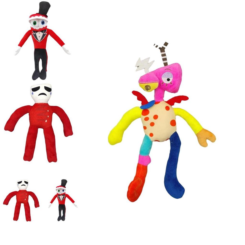 Der Erstaunliche Digitale Zirkus Plüschtier Niedliche Clownpuppe Kurzer Plüschstoff Pp-Baumwollfüllung 23-30cm