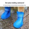 Soft Silicone Non-Slip Dog Rain Boots, Waterproof and Wear-Resistant, Jelly Color for Golden Retrievers