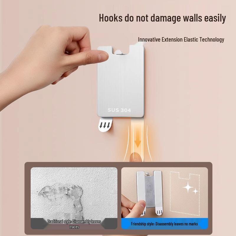 Pengyi No-Punch Hanging Nails for Wedding Photos - Non-Marking Wall-Mounted Picture Frame Hooks