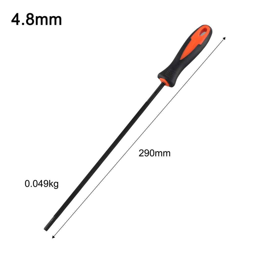 Outdoor Chainsaw Round Files 4.0mm/4.8mm/5.5mm Cleaning Logging Tools