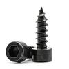 8.8 Grade Hex Socket Cylindrical Head Black Wood Screws Self-Tapping M2/M3/M4/M5