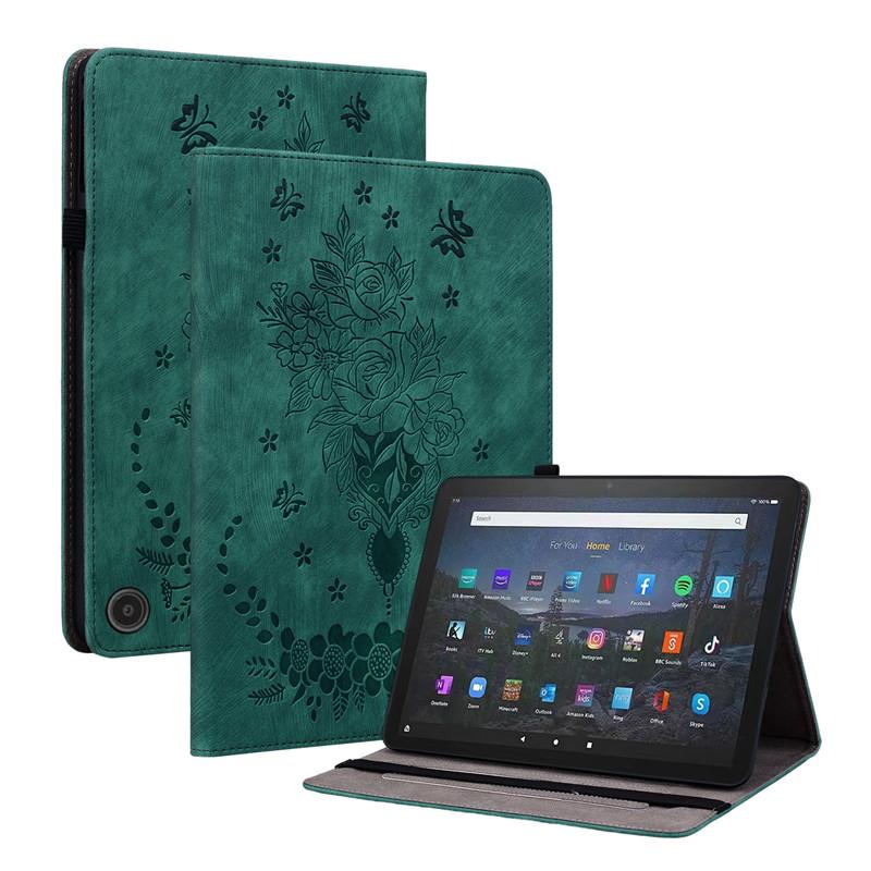 Tablet Fall Für Feuer Max 11 Fall 2023 Relief Schmetterling Brieftasche Stehen Abdeckung Für Feuer Max 11 Fall Für Feuer max 11 Tablet Coque