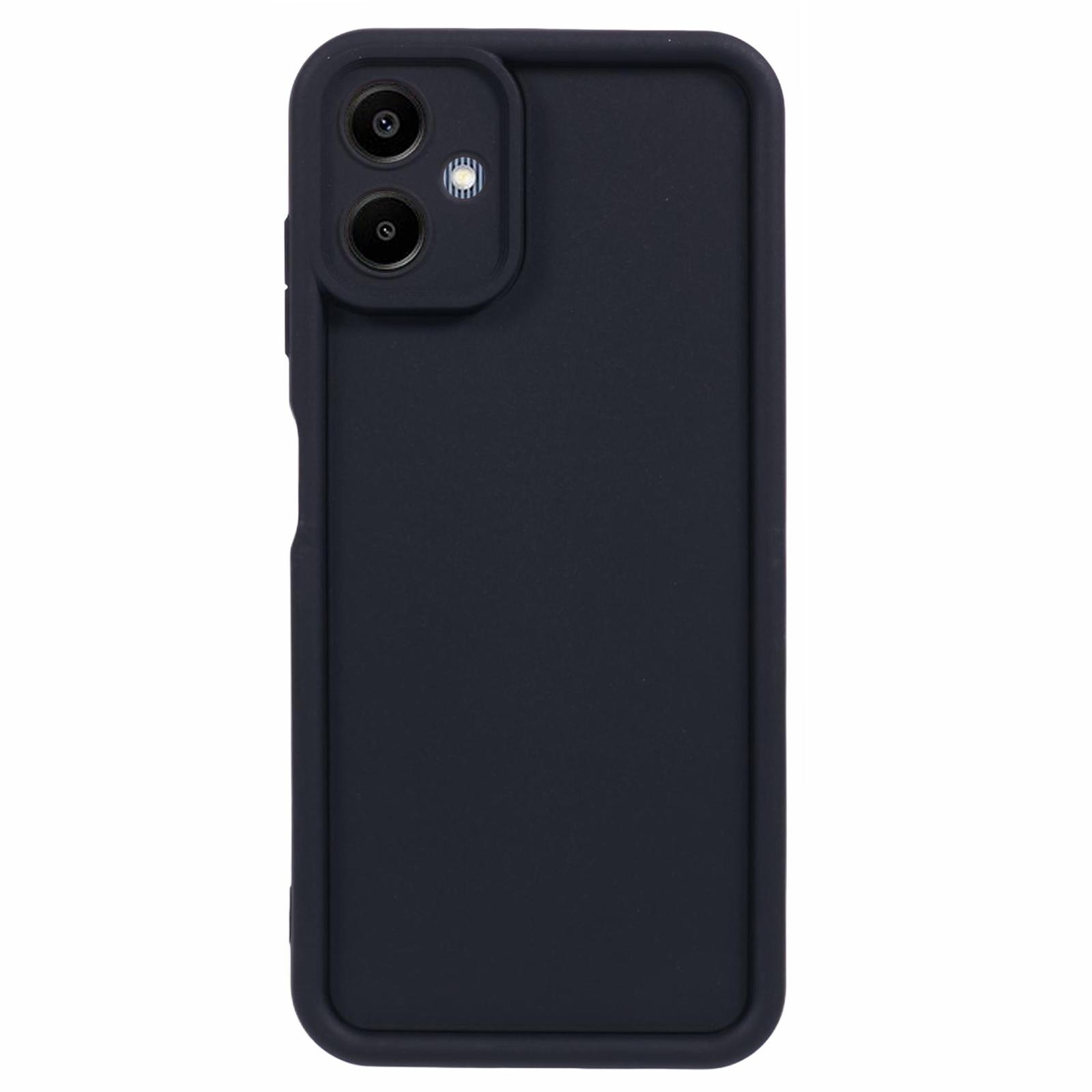 

Чохол для Samsung Galaxy A06 4G з рифленим дизайном, TPU протиковзка накладка на телефон Black