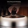 Sule 304 Stainless Steel 34cm Double-Layer Steamer Pot