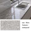 Waterproof wallpaper self-adhesive marble decorative film cabinet wardrobe door desktop furniture renovation wall stickers