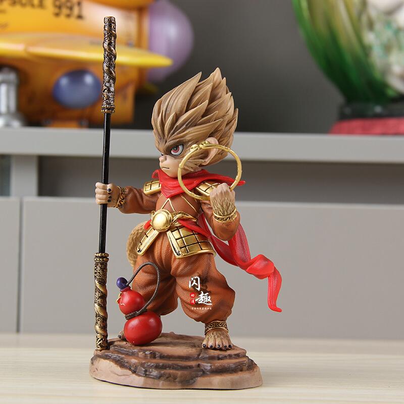 Wukong Statue Hand Office Sage Model Touch Exquisite Animation Decorative Desktop Ornament Birthday Gift