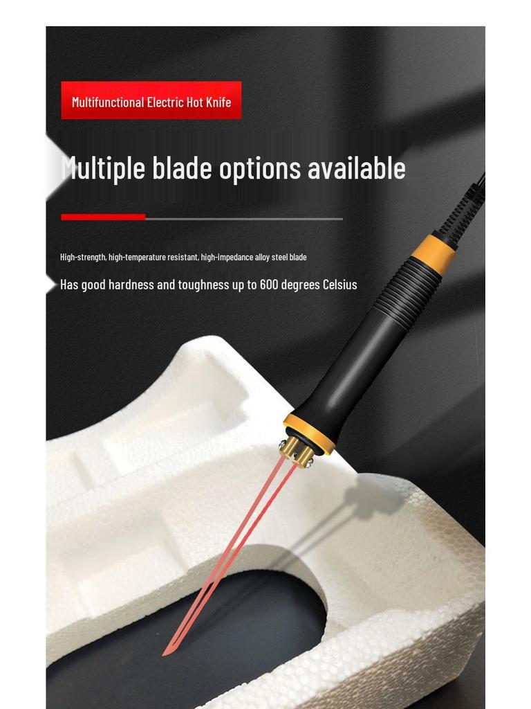 100-Stunden-Elektrisches Heißschneide- und Schnitzwerkzeug mit Schwamm-Schaumstoff-Stoffmesser