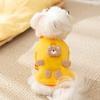 Korean 3D Winter Dog Clothing Thin Fleece Soft Warmth Pets Clothes Teddy Dog/Cat Pet Clothes Dog/Cat