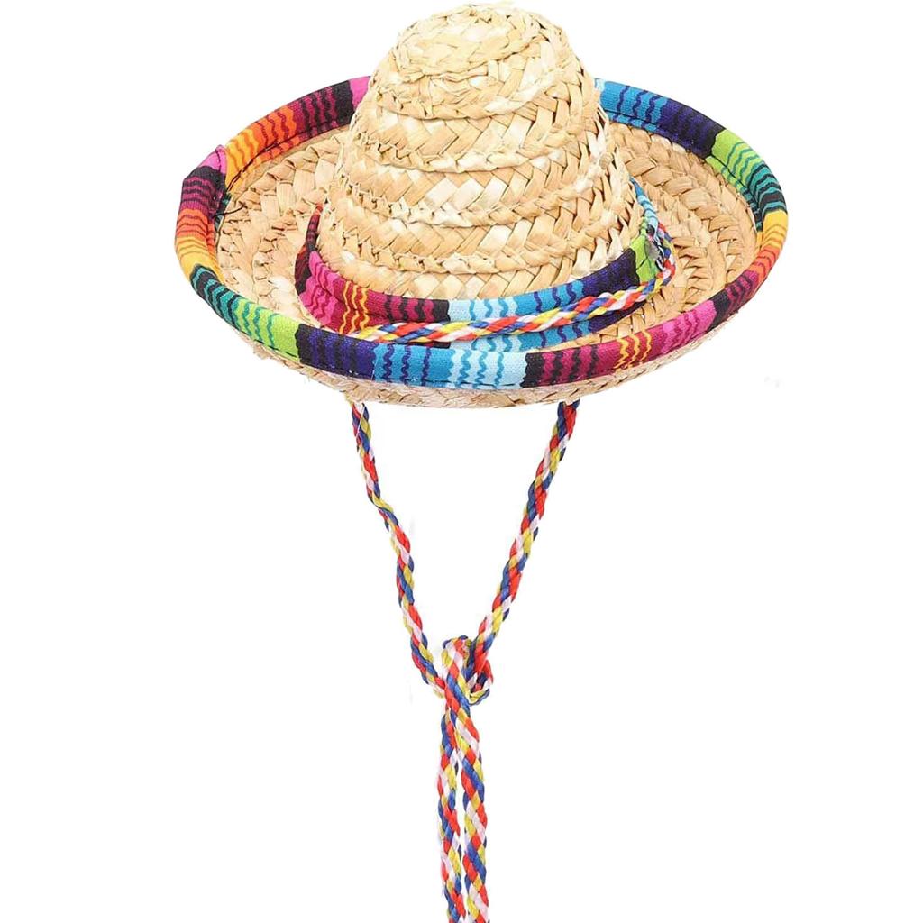 Mexicans Party Outfit for Kids Adult with Poncho Cape Sombrero Hat Sunglasses Maracas and Mustache for Interactive Fun