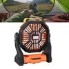 Camping Fan with LED Lantern Multifunction 8000mAh Portable Outdoor Camping Fan Power Bank for Camping Fishing Outage  