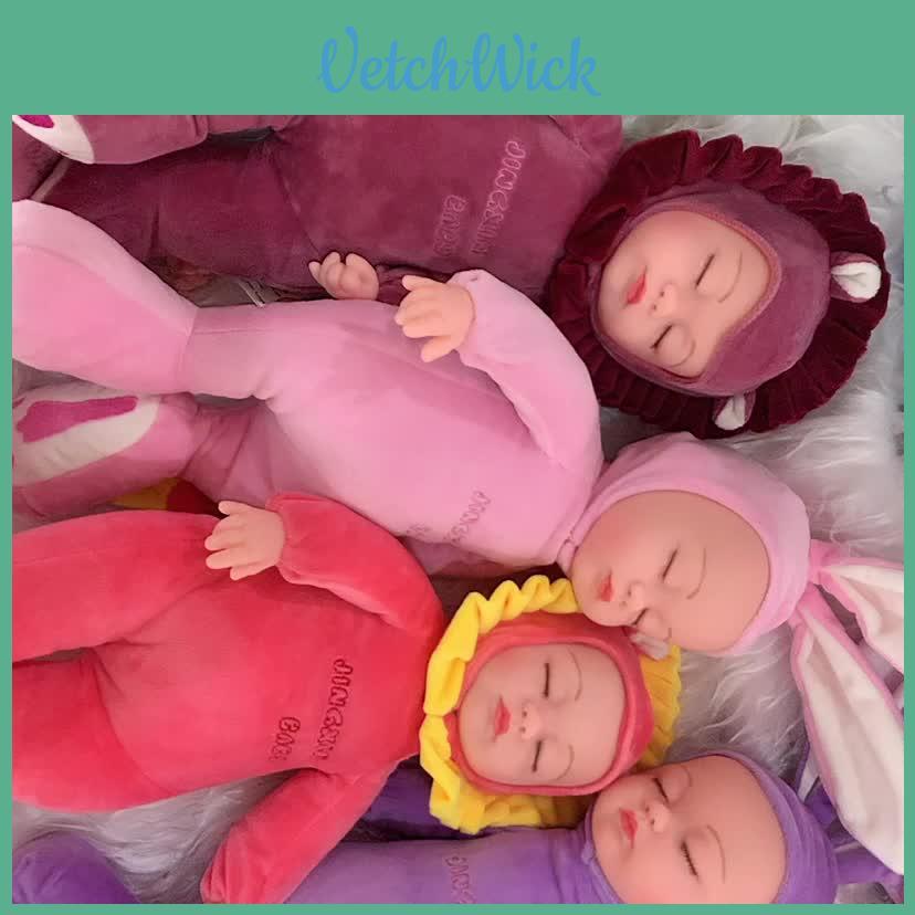 Adorable Newborn Baby Emulated Lifelike Sleeping Soothing Girls Toys