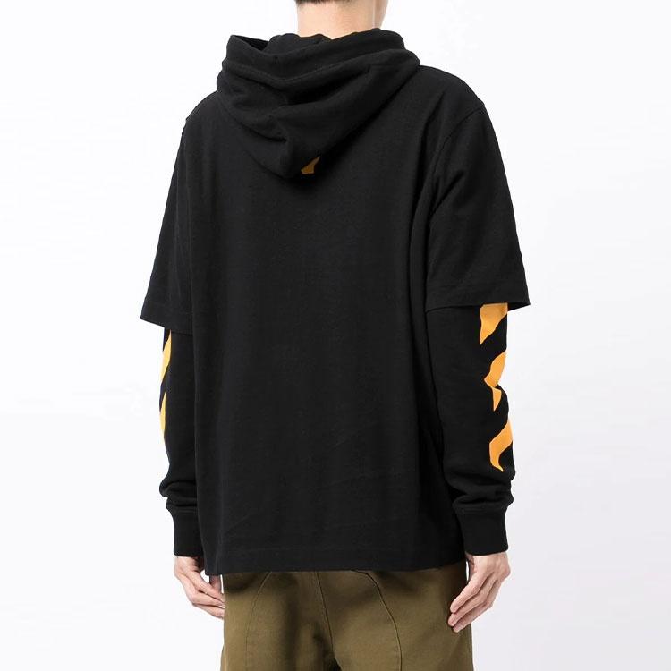 Off-White OFF WHITE Caravaggio Painting Hoodie Men's OMBB087F21FLE0061084