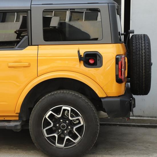 Red Fuel Filler Inner Cover Gas Cap Dust Cover Guard Shell For -25 Ford F150