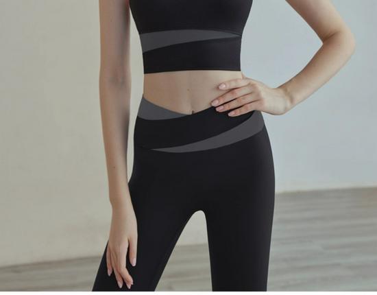 Soutien-gorge de sport antichoc pour femme - Anti-affaissement, Débardeur de course à pied et de yoga haute intensité avec beau design dorsal