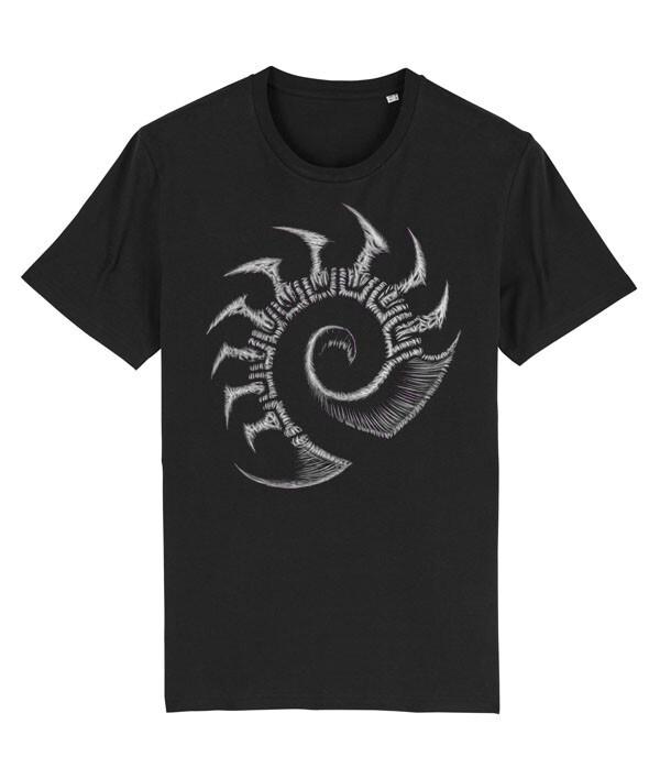 Zerg Logo Star Craft Videogame Konton Zen Designs Unisexs Fit TShirt XL