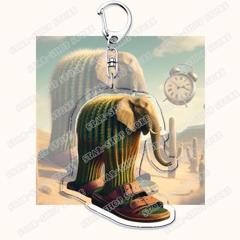 Italian Brainrot Animals Meme Keychains for Accessories Tralalero Tralala Tung Tung Tung Sahur Brr Brr Patapim Keyring Fans Gift