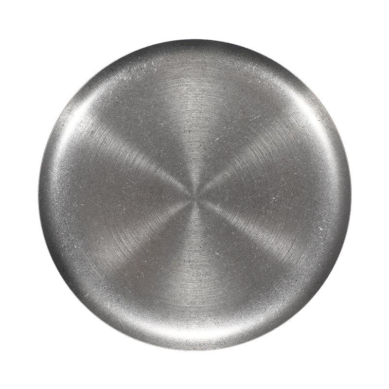 Круглая плоская тарелка 23 см — фото 4