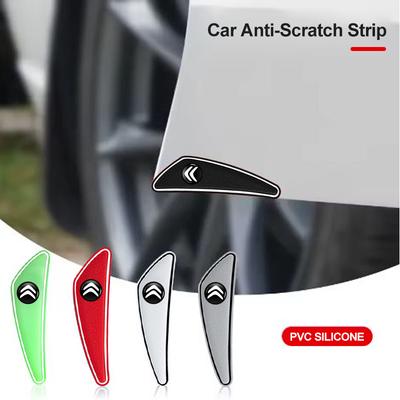 4pcs Car Door Edge Anti-collision Protection Strips Sticker For C4 C3 C5 C1 C2 Berlingo Celysee Cactus Picasso Aircross