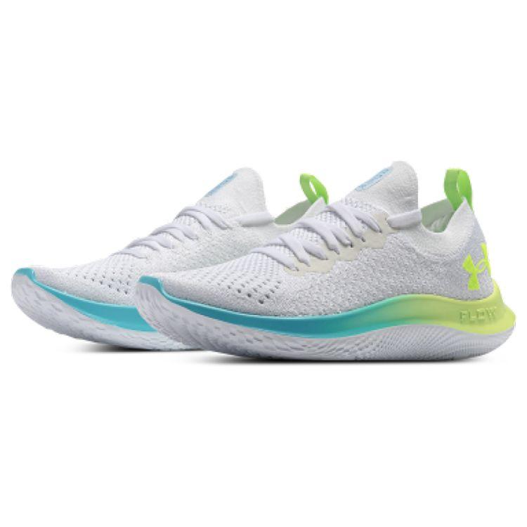 Under Armour FLOW Velociti SE CN Women's Running Shoes White Neon Yellow 3025711-112