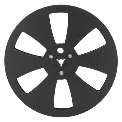 Bobina vuota per registratore a nastro audio da 14,7 pollici, in metallo, alluminio, parti per macchina di apertura del registratore a nastro TEAC, nero
