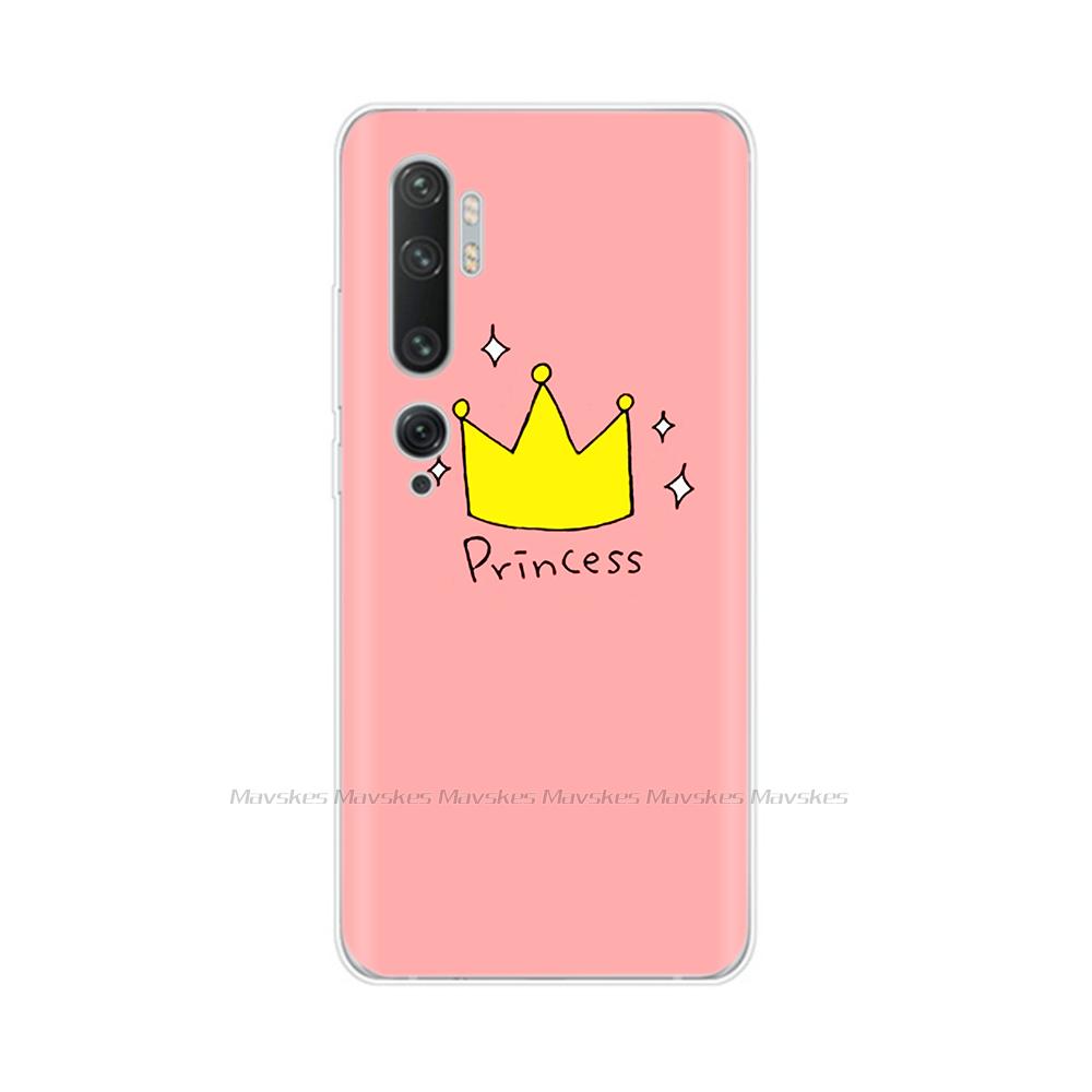 Case for Xiaomi Mi Note 10 Pro Case Soft TPU Silicon Cover for Xiomi Mi Note 10 Note10 Pro Case Coque Bumper Shockproof Shell
