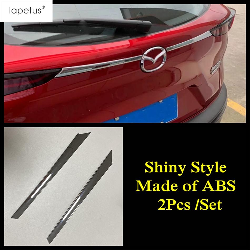 Car Exterior Rear Trunk Tailgate Door Lid Decor Strip Cover Trim For Mazda CX-30  - 2025 ABS / Stainless Steel Accessories