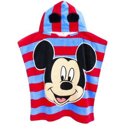 Childrens/Kids 3D Ears Mickey Mouse Hooded Towel