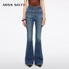 MISS SIXTY Women's High-Waist Micro-Flared Jeans