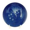 ROYAL COPENHAGEN Year Plate, Christmas Plate, 1981 (Showa 56), "Mesmerized by the Christmas Tree," 1901081 [Parallel Import]