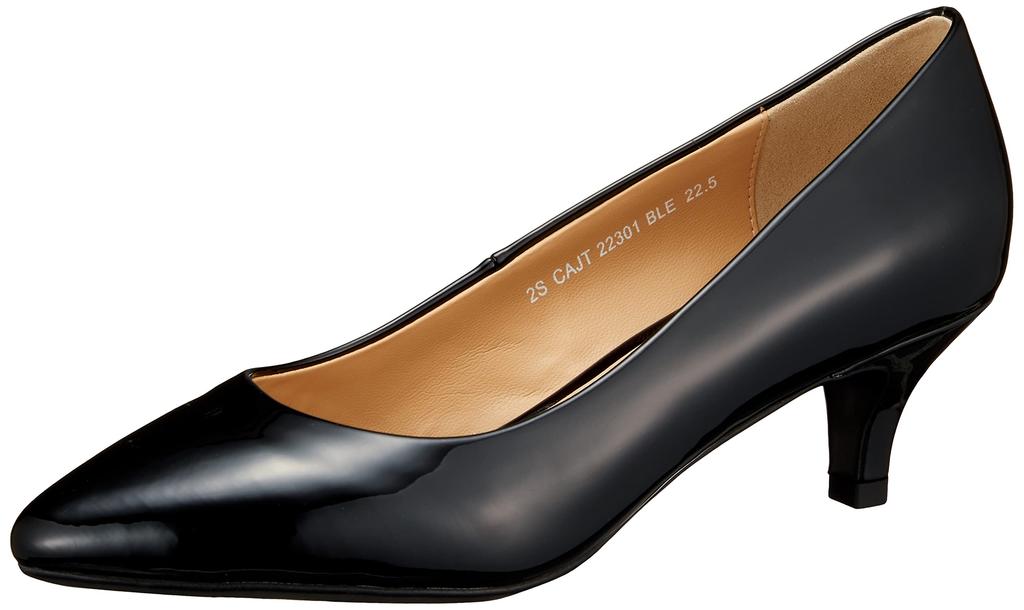 Carino Rain Shoes CAJT22301 Black Women's 23.5cm