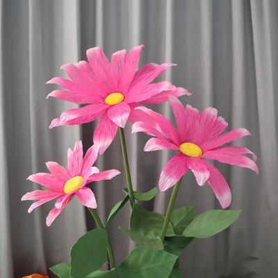 Vliesstoff Simulation Gänseblümchen 50cm Willkommensblume Hochzeitsfeier Hintergrundwand Dekoration