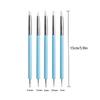 Modeling Dotting Tool Pottery Embossing Tool for Pottery Crafts DIY Crafts Nail Tool 5Pcs Silicone Clay Sculpting Tool