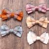 Nœud papillon papillon couleur unie Cravate réglable pour marié et témoin Cravate créative pour homme Banquet