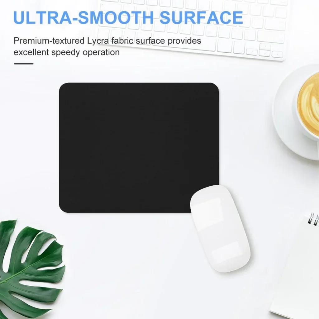 New PU Leather Mouse Pad Waterproof Cute Desk Pad Solid Colour Simple Stationery Desktop Computer Accessories Office Supplies