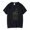 The Bronx Zoo Logo T Shirt Vintage Washed Streetwear Comfortable Breathable Soft Slightly Stretched Stylish Vintage Washed