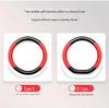 Universal Carbon Fiber Leather Steering Wheel Cover - Breathable, Non-Slip, Sweat-Absorbent, Four Seasons Use