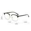Half Frame Student Polygon Prescription Glasses For The Nearsighted Women Men Clear Lens Short-Sight Eyewear 0 -0.5 -1.0 To -6.0
