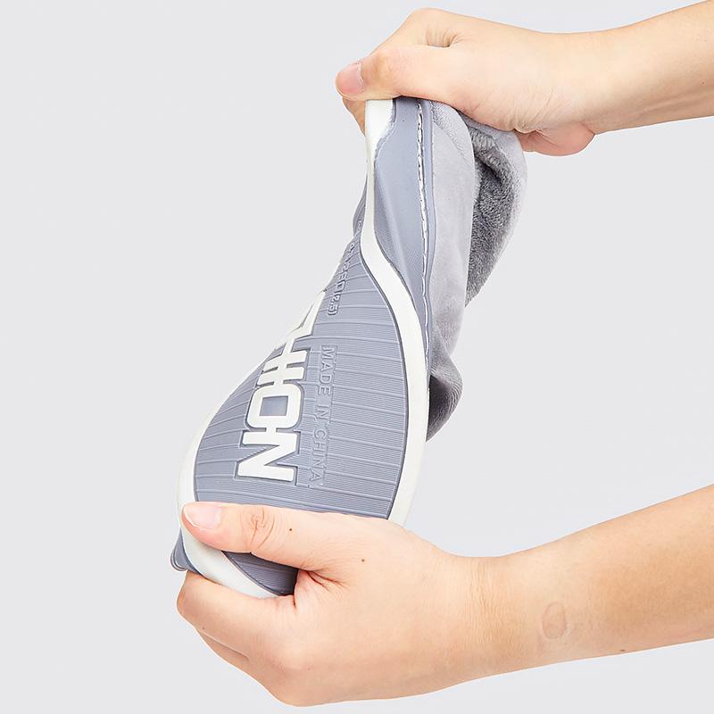 Flanelové pantofle pánské Kostkované TPR podrážka teplé paměťová pěna měkké domácí pantofle zima pohodlné protiskluzové vysoká kvalita domů s podporou klenby