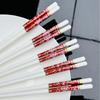 High-Temperature Resistant Luxury Macaron Color Ceramic Chopsticks - Easy To Clean